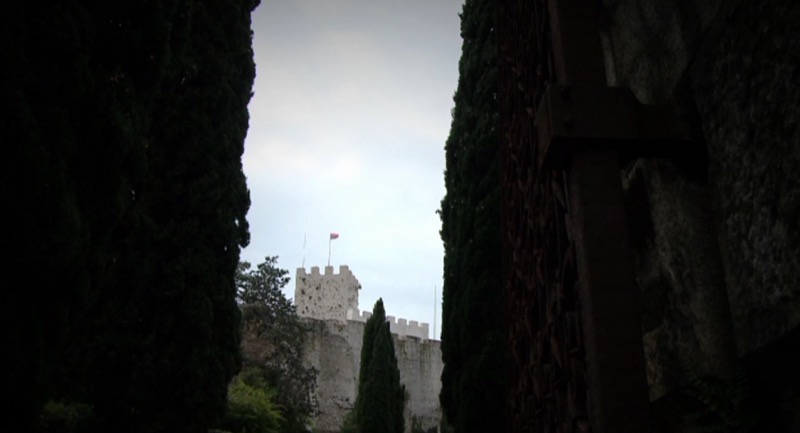 Il Castello di Duino visto dal parco