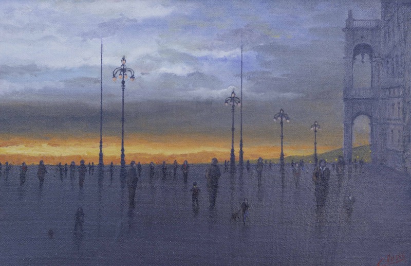 Sabato 13 dicembre 2025 alla sala xenia di Trieste. Inaugurazione della mostra “Fabio Colussi. Orizzonti di luce”
