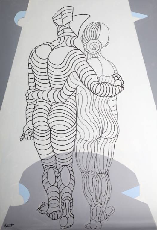 Invisibilis amore, 2018 - acrilico su tela - cm 150x100 (ph. Nanni Spano),jpg Invisibilis amore, 2018 - acrilico su tela - cm 150x100 (ph. Nanni Spano),jpg