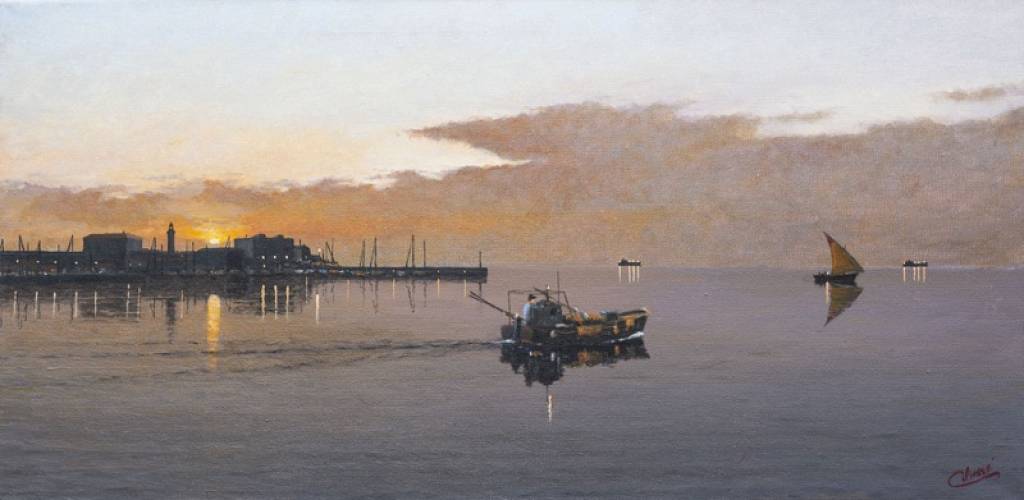 L'Adriatico di Fabio Colussi: sabato 3 dicembre 2022 apre la mostra personale del pittore triestino al Salone d'Arte di Trieste