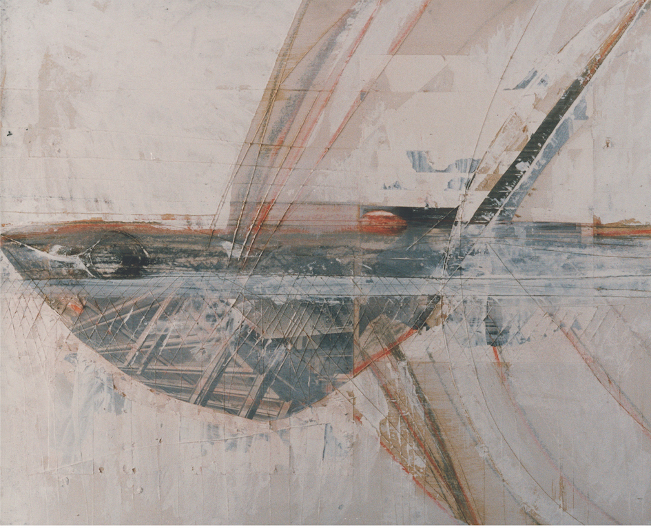 Fossile, 1986 - acrilici - cm 7x88 Fossile, 1986 - acrilici - cm 7x88