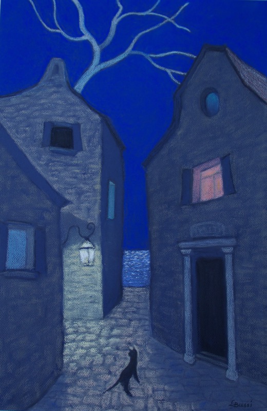 Curiosità, 2020 - pastello - cm. 39 x 49
