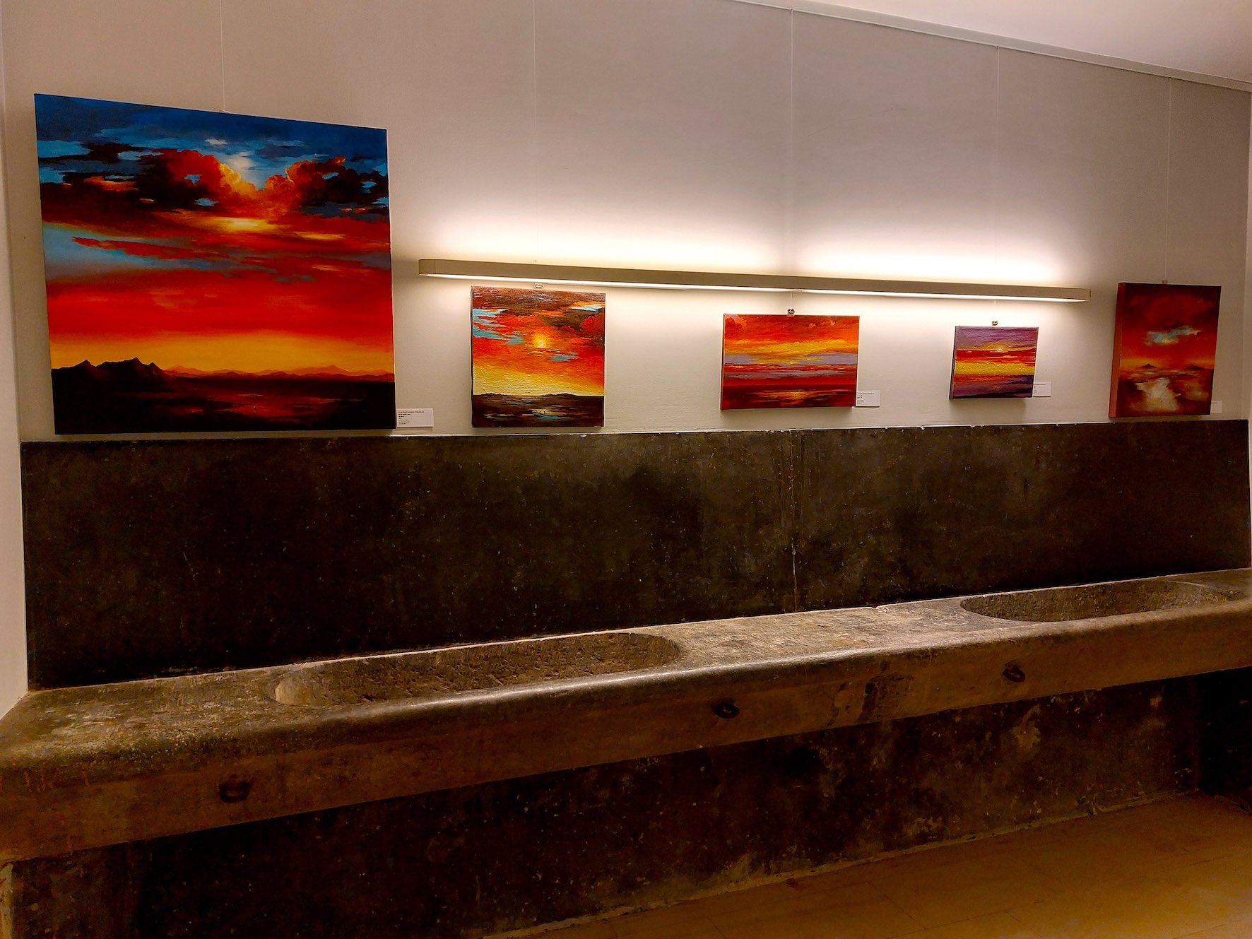 Inaugurata a Bruxelles la seconda tappa del progetto "L'arte della regione Friuli Venezia Giulia a Bruxelles": in mostra Claudio Mario Feruglio e Toni Zanussi