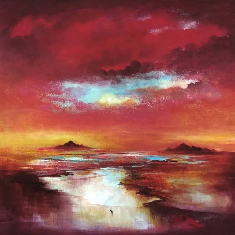 Claudio Mario Feruglio, Luce radente, acrilico su tela cm 50x50, 2019