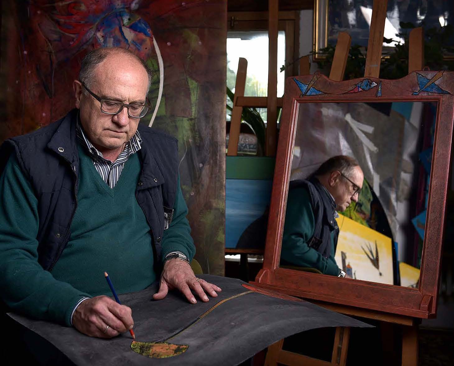 Venerdì 27 giugno laboratorio di pittura emozionale con il pittore Toni Zanussi al Magazzino 26 del Porto Vecchio di Trieste